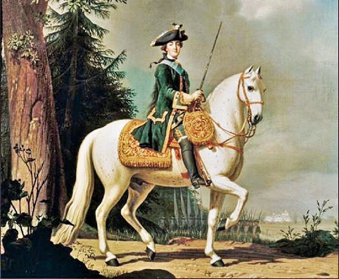EMPRESS CATHERINE THE II OF RUSSIA (CATHERINE THE GREAT)( 1729 -1796).THIS REMARKABLE WOMA