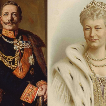 THE LAST GERMAN EMPEROR AND THE LAST KING OF PRUSSIA,WILHELM II (1859 – 1941) WAS ENGLAND'S QUEEN VICTORIA'S FIRST GRANDSON.WILLIAM II RULED GERMANY AND PRUSSIA FOR 30 YEARS.HE LED GERMAN FORCES DURING THE FIRST WORLD WAR UNTIL HIS ADDICTION IN NOVEMBER 1918,HE WENT TO THE EXILE TO NETHERLANDS.