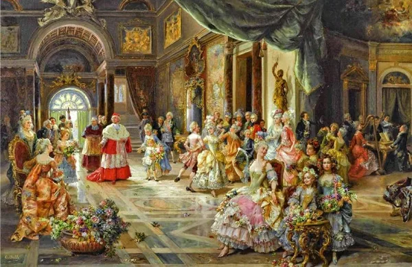 Cesare Augusto Detti (Italian,1847-1914) Classic Art (ENJOY)