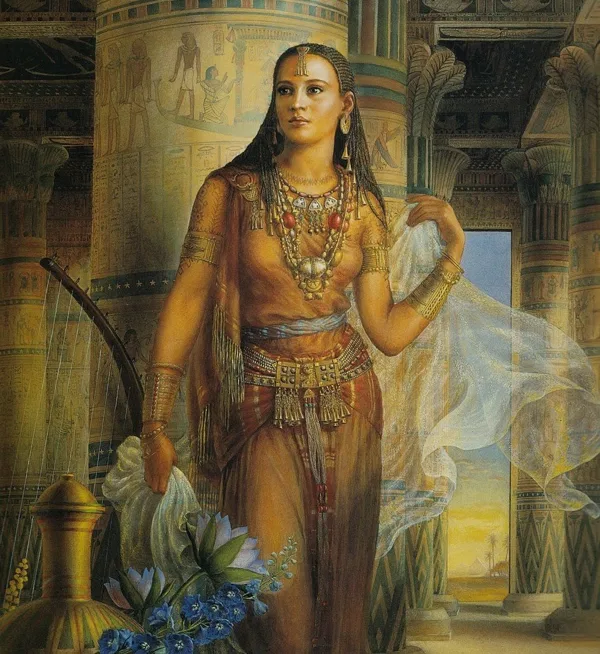 QUEEN NEFERTITI (1370 - 1336 BCE ) WAS THE MOST  FAMOUS EGYPTIAN QUEEN AFTER CLEOPATRA.NEF