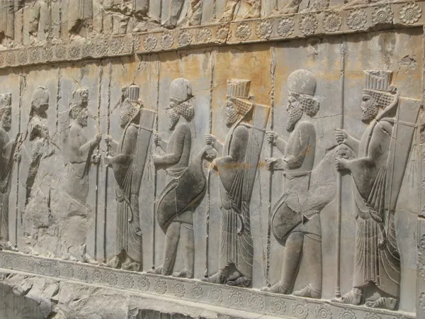 PERSEPOLIS, PERSIAN ANCIENT,THE AUDIENCE HALL OF KINGS DARIUS THE GREAT AND KING XERXES,PERSEPOLIS FROM GREEK LANGUAGE "PERSIAN CITY",THE GLITTERING CAPITAL OF THE ACHAEMENID EMPIRE.PERSEPOLIS WAS CAPTURED BY ALEXANDER THE GREAT ,BEFORE HE LEFT THE CITY,HE ORDERED THE PALACE BURNED TO THE GROUND.(LATER ALEXANDER THE GREAT MARRIED PERSIAN PRINCESS,ROXANA)