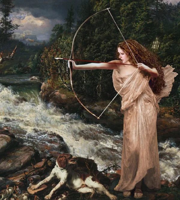 ATALANTA WAS A BEAUTIFUL AND CONFIDENT YOUNG GREEK GODDES WHO HAD THE ABILITY TO RUN FASTE